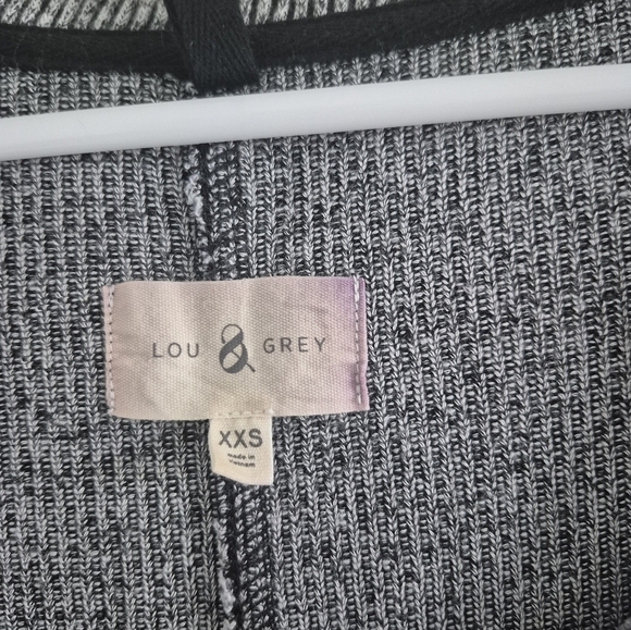 Lou & Grey Loft Sleeveless Gray A Line Soft Midi Dress - Picture 2 of 6